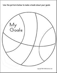 This basketball of goals is perfect for this activity because this book talks all about her goals of playing basketball professionally and what it took for her to get there. The students will then list all of their goals for the future. Basketball Classroom, Sports Theme Classroom, Sports Classroom, Above The Rim, Team Theme, First Day Activities, Reading Themes, Basketball Theme, Classroom Transformation