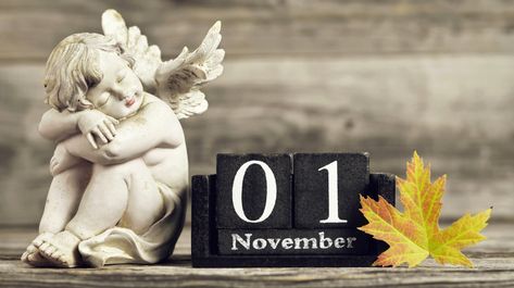 All Saints Day 2022: (November 01), Quotes, Wishes & HD Images Happy All Saints Day, Samhain Festival, November 01, Yellow Autumn, Wooden Calendar, Saints Days, All Souls Day, The Birth Of Christ, Celebration Day