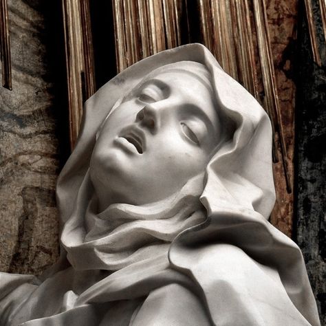 St Theresa Of Avila, Gian Lorenzo Bernini, Lorenzo Bernini, Saint Teresa, Roman Sculpture, Airbrush Art, Magical Art, Late 90s, Stone Sculpture