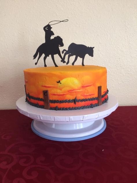 Country Birthday Cakes For Men, Western Theme Cake Ideas, Texas Cake Theme, Yellowstone Cake, Cowboy Cake For Men, Western Cakes Birthday, Bull Cake, Country Birthday Cakes, Western Theme Cakes