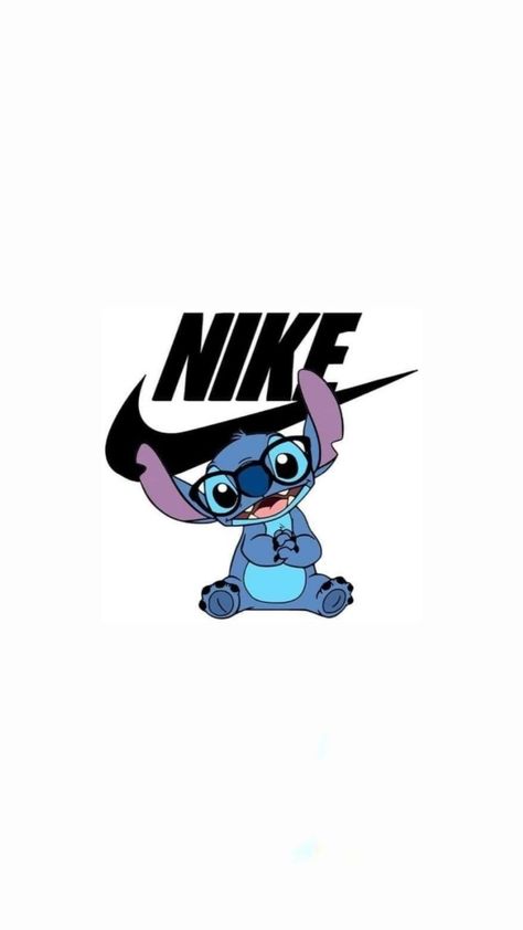 Stitch Nike Wallpaper, Nike Stitch Wallpaper, Stitch Nike, Lilo And Stitch Tattoo, Funny Quotes Wallpaper, Cross Stitch Christmas Cards, ليلو وستيتش, Unicorn Wallpaper Cute, Cute Iphone Wallpaper Tumblr