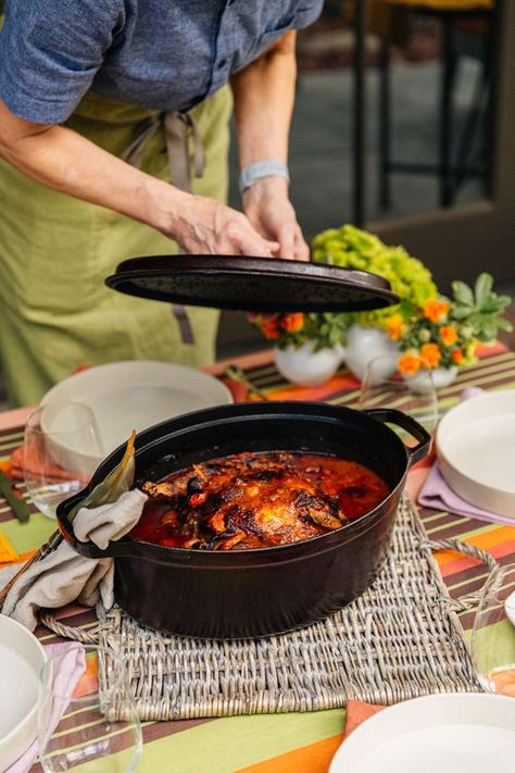 Slow Roasted Chicken a la Michael Chiarello — Kitchen Confidence With Lili Michael Chiarello Recipes, Fall Off The Bone Chicken, Slow Roasted Chicken, Michael Chiarello, Sides For Chicken, Slow Roasted Tomatoes, Diced Carrots, Cracked Pepper, Whole Chicken