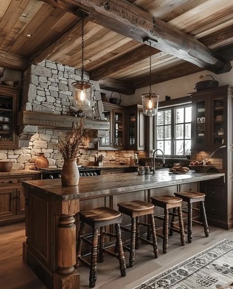 Ranch House Aesthetic, Mc Clubhouse, Ranch Style Interior Design, Ranch Interior Design, Western Houses, Rustic Ranch House, Bloxburg Farmhouse, Ranch Interior, Bigfoot Pictures