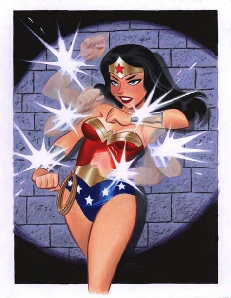 Bruce Timm Bruce Timm Art, Darwyn Cooke, Arte Nerd, Wonder Woman Art, Univers Dc, Comics Illustration, Batman Returns, Bruce Timm, Arte Dc Comics