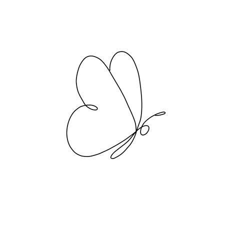 Small Outline Butterfly Tattoo, Small Butterfly Tattoo Simple, Simple Drawings Butterfly, Minimalistic Butterfly, One Line Butterfly, Minimalist Butterfly, Butterfly Simple, Fine Line Butterfly, One Line Butterfly Tattoo