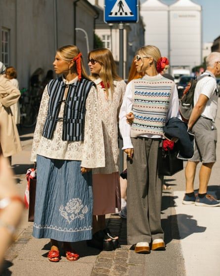 Cherries, charms and pyjamas: unexpected trends from Copenhagen fashion week Copenhagen Fashion Week 2024, Winter Trends 2024, Trendy Outfit Ideas, Autumn Trends, Copenhagen Fashion, Fall Outfit Ideas, Copenhagen Style, Copenhagen Fashion Week, Trendy Fall Outfits