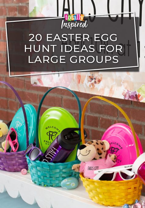 Organizing an Easter egg hunt for a large crowd requires early planning, fun ideas and affordable supplies. If you're in charge of an #Easter #egghunt use these helpful ideas and tips to establish lasting traditions! Easter Church Events For Kids, Christian Easter Egg Hunt Ideas, Spring Community Event Ideas, Sfrg Ideas, Neighborhood Easter Egg Hunt, Kids Easter Egg Hunt, Easter Camping Ideas, Easter Neighborhood Ideas, Easter Egg Hunt Fundraiser