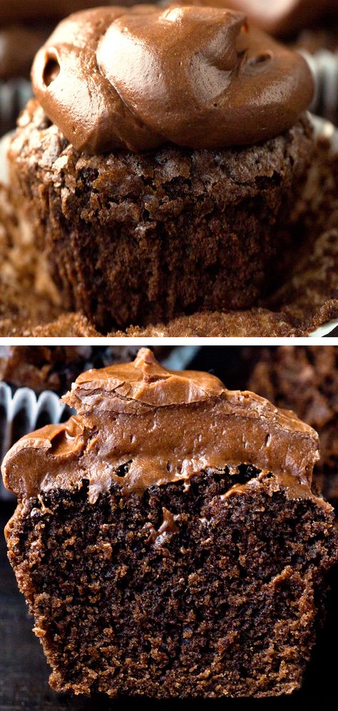 Low Carb Cupcakes, Best Chocolate Cupcakes, Keto Cupcakes, Postre Keto, Cupcake Recipes Chocolate, Low Carb Dessert, Keto Cake, Keto Brownies, Keto Cheesecake