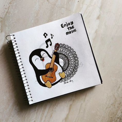 Penguin mandala Trending Drawings Easy, Penguin Mandala Art, Mini Canvas Mandala Art, Cute Mandala Art Cartoon, Birthday Mandala Art, Penguin Mandala, Mini Mandala Art, Penguin Doodle, Aesthetic Mandala Art