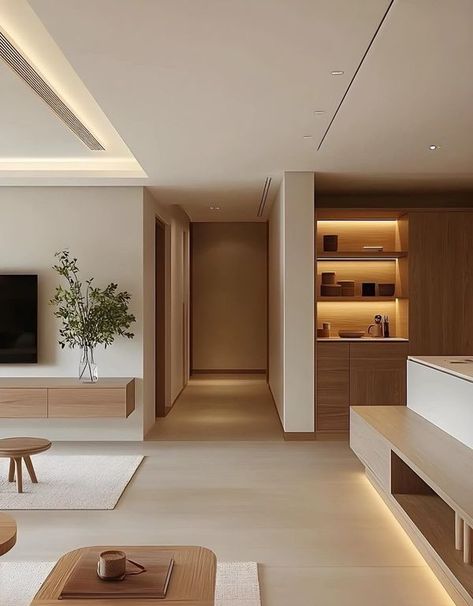 Simple Interior Design, Home Hall Design, Interior Design Your Home, House Color Palettes, Japandi Interior, Modern Bedroom Interior, Simple Interior, Tv Wall Design, 아파트 인테리어