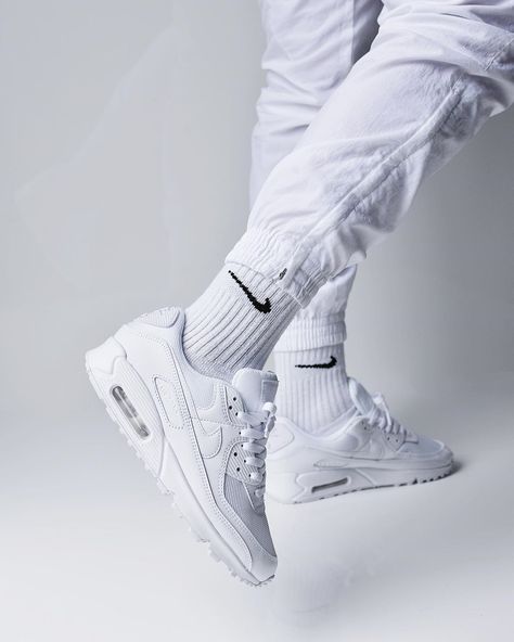 Nike Air Max 90 All White, Nike Air Max 90 Outfit Men, Airmax 90 Outfit, Air Max 90 Outfit Mens, Tenis Air Max 90, Air Max 90 Outfit, Nike Air Max Outfit, Nike Air Max 90 Outfit, Air Max Outfit