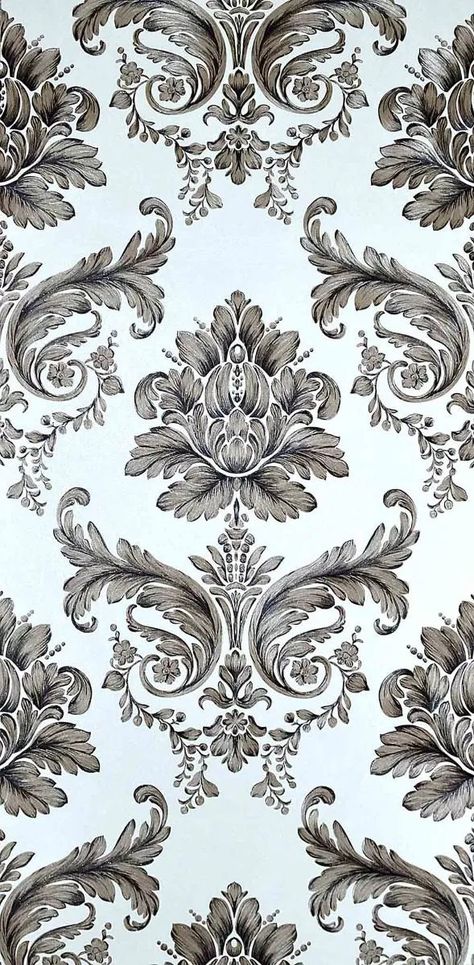 Rh Patterns, Elegant Pattern Design, Interiors 2024, Baroque Wallpaper, Victorian Tattoo, Gothic Interior, Royal Pattern, Gothic Pattern, Muster Tattoos