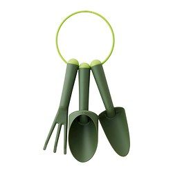 GRÄSMARÖ 3-piece gardening tool set - IKEA Ikea Must Haves, Ikea New, Ikea Shopping, Garden Nook, Ikea Ireland, Gardening Trends, Garden Tool Set, Garden Hand Tools, Yard Design