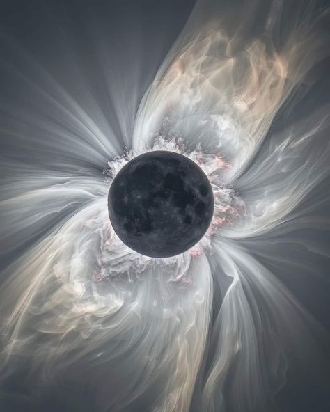 Extremely detailed HDR image of recent Total Solar Eclipse 2024 Eclipse Photography, Eclipse 2024, Solar Flare, Total Solar Eclipse, Total Eclipse, Natural Phenomena, Solar Eclipse, Art Challenge, Ancient Civilizations