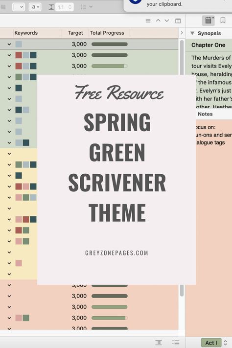 Scrivener Themes, Scrivener Templates, Google Office, Writing Software, Themes Free, Fiction Writer, Resource Library, Chapter One, Chapter 3