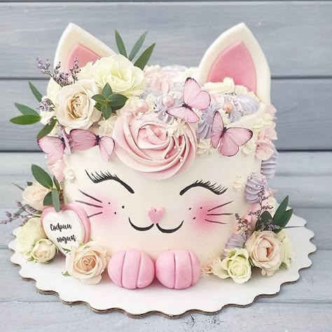 Amazing World Talents’s Instagram photo: “@sugarnspices_2 ⬅️ Follow Cake 💜 from @? Tag the Baker . . . . #Weddingday #Weddingphoto #Weddingideas #Foodie #Cake #Weddingcake …” Kitten Cake, Birthday Cake For Cat, Animal Cakes, Creative Birthday Cakes, Baby Birthday Cakes, Cat Cake, Pretty Birthday Cakes, Cute Birthday Cakes, Birthday Cake Kids