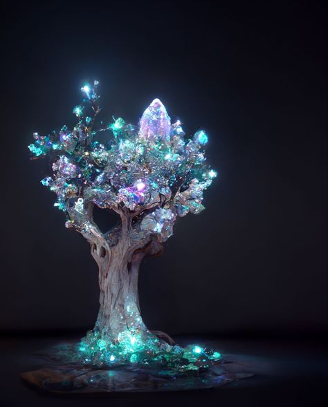 #crystals #tree #digitalart #colored Tree Fantasy Art, Crystals Tree, Crystal Trees, Magic Crystals, Dragon Tree, Pixel Games, Crystal Tree, Light Magic, Fantasy Costumes