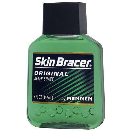 Skin Bracer After Shave, Original, 5 oz Big Pimple, Colgate Palmolive, After Shave Lotion, Masculine Scent, Shave Gel, Old Spice, Tighten Pores, Plastic Bottle, Skin Tightening