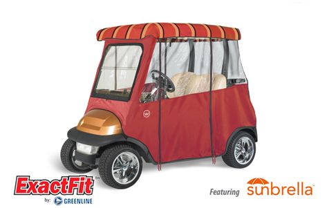 Sunbrella Golf Cart Enclosures Golf Cart Enclosures, Golf Cart Covers, Cart Cover, Golf Cart, Golf Carts, Stroller, Baby Strollers, Toy Car, Golf