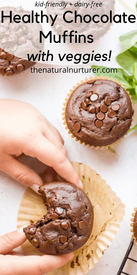 Muffins With Veggies, Healthy Spinach Recipes, Gf Muffins, Healthy Chocolate Muffins, Natural Nurturer, Fall Eats, Veggie Muffins, Healthy Muffin, Healthy Muffin Recipes