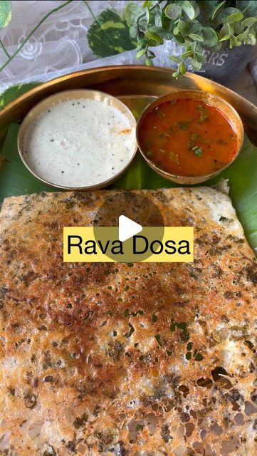 Neeti Jain | Crispy Rawa Dosa🤤

Preparation time: 20to30min
Serve: 6 Rava dosa

Ingredients used:
•1cup rava
•1cup rice flour 
•1/4th cup mai... | Instagram Rawa Dosa Recipes, Dosa Breakfast, Rava Dosa Recipe, Dosa Batter Recipe, Rava Dosa, Idli Dosa, Dosa Recipe, Butter Milk, Breakfast Delicious