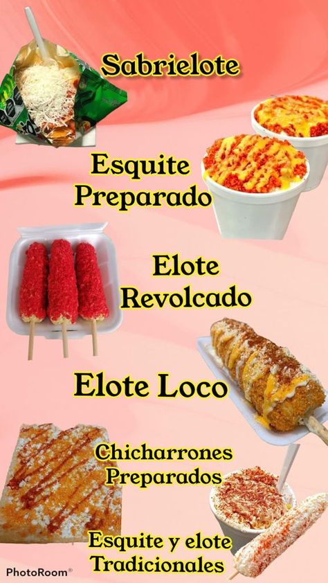 Elotes Preparados, Mexican Treats, Apple Snacks, Bakery Design Interior, Mexican Snacks, Baking Business, Mexican Food Recipes Easy, Bakery Design, Food Trailer