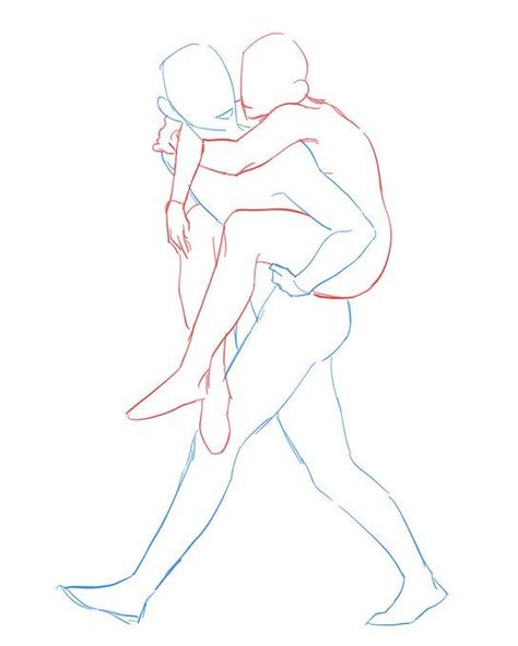 Running Pose, Couple Poses Drawing, Drawing Body Poses, Sketch Poses, Body Pose Drawing, Poses References, Figure Drawing Reference, Anime Drawings Tutorials, Couple Drawings