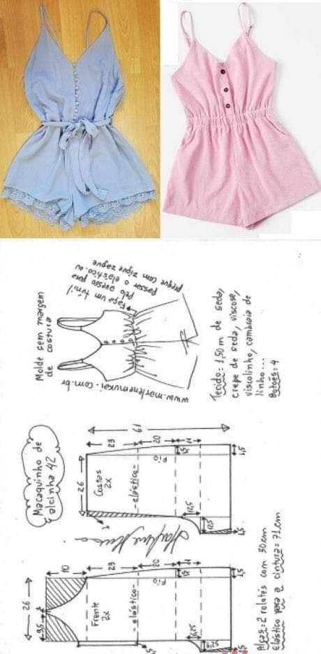 Diy Clothes Patterns, Clothing Pattern Design, Dress Patterns Diy, Sewing Clothes Women, Diy Vetement, Trendy Sewing, Costura Diy, Dress Making Patterns, Diy Clothes Life Hacks