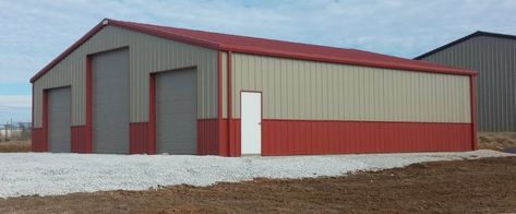 $20939 • Buy 50x60x16 Steel Building SIMPSON Garage Storage Barn Shop Metal Building Kit Metal Shop Building, Metal Building Kits, Metal Building Designs, Prefab Buildings, Barn Kits, Barn Shop, Steel Garage, Metal Garages, Shop Buildings