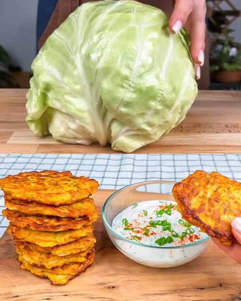 Quick Cabbage Patties Recipe | Better Than Meat! Easy Family Recipe in 5 Minutes! - Greenku Recipes Cabbage Patties, Savory Cabbage, Cooked Cabbage Recipes, Napa Cabbage Recipes, Easy Cabbage Recipes, Yogurt Dill Sauce, Cabbage Recipes Healthy, Zucchini Side Dishes, Boricua Recipes