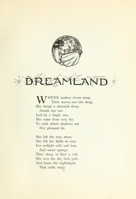 1910 - Poems with illustrations by Florence Harrison ; introduction by Alice Meynell. -- Published london Literature Illustration, Florence Harrison, Old Poetry, Christina Rossetti, Poetry Words, Poem Quotes, Poetry Books, Poetry Quotes, Pretty Words