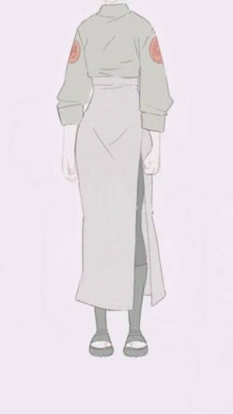 Naruto Clothing Design, Naruto Oc Casual Clothes, Shinobi Outfit Design Female, Kunoichi Outfit Design Reference, Kunoichi Outfit Naruto, Naruto Outfits Female Design, Naruto Outfit Ideas, Naruto Oc Outfit Ideas, Shinobi Outfit