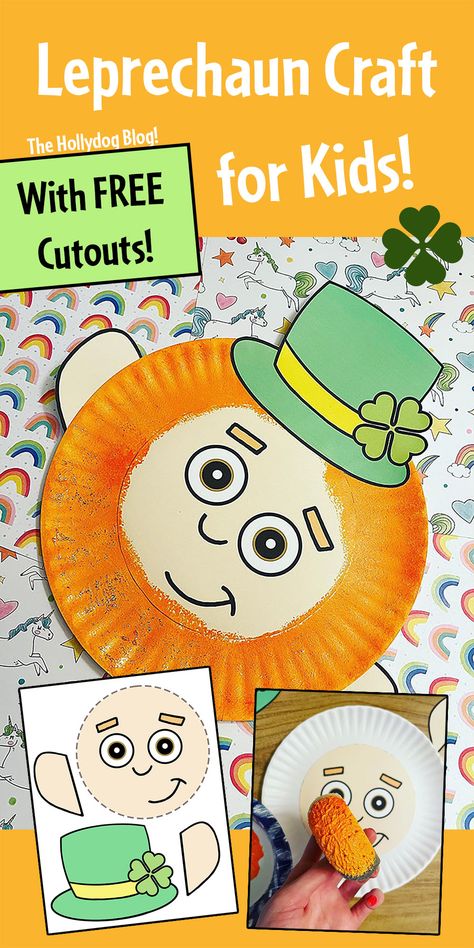 Lepercon Crafts Preschool, Feed The Leprechaun, Leprechaun Crafts For Toddlers, Leprechaun Art For Kids, Leprechaun Preschool Craft, Leprechaun Preschool, Amber School, Prek Printables, St Patricks Activities