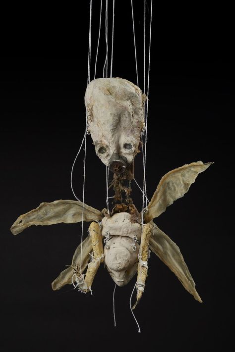 Story Tellers: Puppets by Artists — CAVIN-MORRIS GALLERY Tristan Core, Puppet Sculpture, Abstract Creatures, Theatre Puppets, Stop Motion Puppet, Cavin Morris, Marionette Doll, Puppet Inspiration, Puppetry Arts