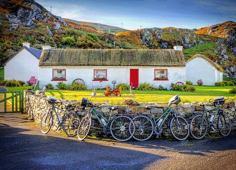 YourWay Ireland on Instagram: “📍Glencolmcille, County Donegal There are few places in the world where we'd prefer to sit back and relax into the surroundings than in…” County Donegal, Places In The World, Sit Back And Relax, Sit Back, House Styles, History, The World, Travel, On Instagram