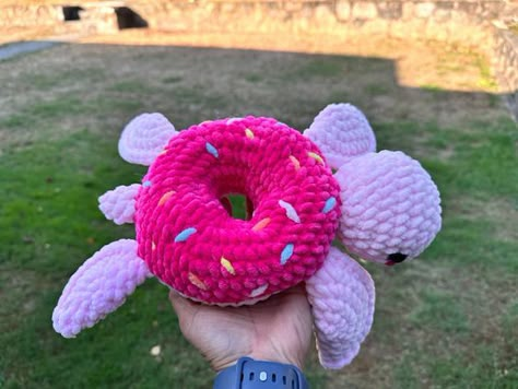 Crochet Donut Turtle Crochet Medium Donut Turtle Animal Plushie Crochet Food Toy Crochet Toy Amigurumi Crochet Gift for Holiday Birthday Crochet toys free patterns easy #crochettoysfreepatternseasy #crochet #crochettoy #crochetpattern #crochetpatterns 4.650 Crochet Turtles, Crochet Donut, Turtle Crochet, Plushie Crochet, Crochet Nursery, Easy Crochet Animals, Crochet Turtle, Crochet Animals Free Patterns, Toy Crochet