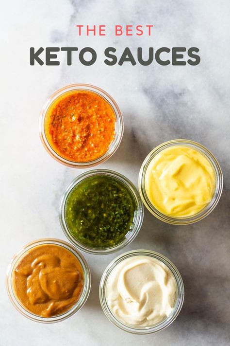 Keto sauces are a delicious way for anyone on a keto diet to meet their daily fat macros. Use these 5 easy sauce recipes to enhance the flavour of your favourite keto recipes. Easy Sauce Recipes, Keto Quiche, Keto Sauces, Keto Diet List, Best Diet Foods, Breakfast Low Carb, Baking Powder Uses, Baking Soda Beauty Uses, Low Carb Sauces