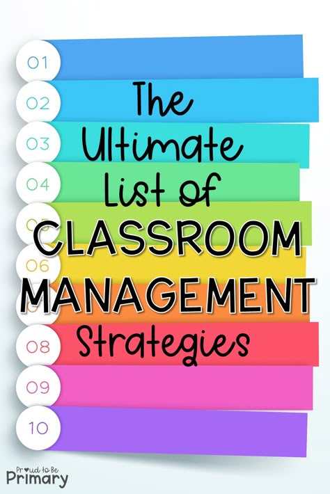 The ultimate list of classroom management strategies for the primary classroom directly from teachers in the classroom. Their ideas are organized into verbal and non-verbal strategies, parent communication tips, ideas for rewards and prizes, games, brain breaks, and visual classroom management strategies. #classroommanagement #timemanagement #backtoschool #classroomorganization #brainbreaks #classroom ideas Elementary Behavior Management, Classroom Management Preschool, Positive Classroom Management, Discipline Positive, Kindergarten Classroom Management, Classroom Discipline, Classroom Management Elementary, Teaching Classroom Management, Classroom Management Plan