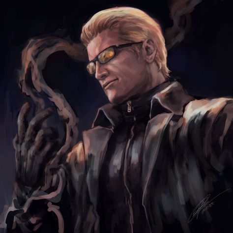 Resident Evil Wesker, Horror Video, Albert Wesker, Horror Video Games, Dead By Daylight, The Evil Within, Evil Anime, I Still Love Him, The Fog