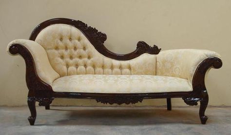 antique chaise lounge - Google Search | Photoshoot | Pinterest ... Sofa Design Wood, Wooden Sofa Set Designs, Sectional Sofa With Chaise, Sofa Bed Design, Couch Design, Chaise Lounge Sofa, Furniture Design Wooden, Antique Sofa, Sofa Set Designs