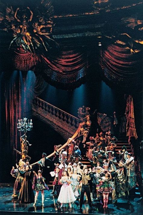 Theater Academia, Musicals Aesthetic, Opera Design, Opera Ghost, Theatre Lighting, Crown Aesthetic, Christine Daae, A Night At The Opera, The Staircase