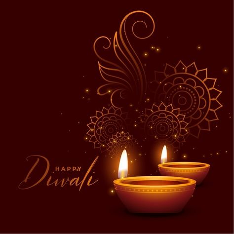 Happy diwali sparkles greeting wishes ba... | Free Vector #Freepik #freevector #background #banner #invitation #abstract Choti Diwali, Diwali Vector, Happy Diwali Wallpapers, Diwali Wallpaper, Diwali Design, Demat Account, Diwali Poster, Diwali Greeting Cards, Diwali Festival Of Lights