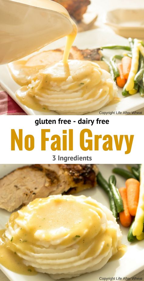 Gluten Free Gravy Recipe, Dairy Free Thanksgiving, Gluten Free Gravy, Gluten Free Thanksgiving Recipes, Gluten Free Thanksgiving, Cheese Pairings, Gluten Free Living, Gravy Recipe, Gluten Free Dairy Free Recipes