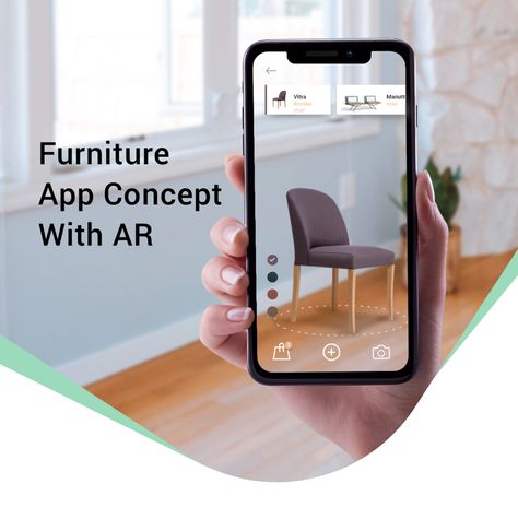 Furniture App Concept With AR on Behance Furniture App Design, Ar Test, Ar App, Ar Design, App Concept, Ar Vr, Office Branding, Sketch App, Mobile Ui Design