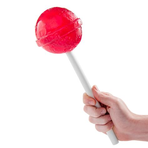 This massive scaled-up version of a classic Chupa Chups strawberry lollipop is… Large Lollipops, Gummy Sweets, Giant Lollipops, Giant Candy, Giant Food, Candy Cake, Candy Bouquet, Weird Food, Cookie Run