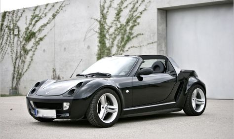 Smart Roadster Smart Car Body Kits, Smart Roadster Coupe, Smart Brabus, Bugatti Concept, Mercedes Smart, Smart Roadster, Smart Cars, Yamaha Bikes, Willys Jeep