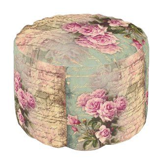 Cute Glitter Children Kids Room Baby Nursery Decor Pouf | Zazzle.com Shabby Chic Clothing, French Country Chic, Floral Shabby Chic, Chabby Chic, Shabby Chic Pink, French Chic, Chic Pink, Baby Nursery Decor, Shabby Chic Homes