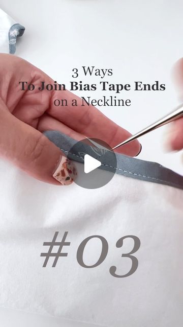 How To Join Bias Tape Ends, Bias Tape Neckline, Diy Wardrobe, Handmade Wardrobe, Bias Binding, Bias Tape, Sewing Clothes, It Takes, Sewing Tutorials