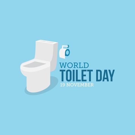 World toilet day | Premium Vector #Freepik #vector #flush #flush-toilet #toilet-bowl #toilet-seat Toilet Day, World Toilet Day, Earth At Night, World Map Design, Network Icon, Blue Map, Globe Icon, World Icon, Map Icons