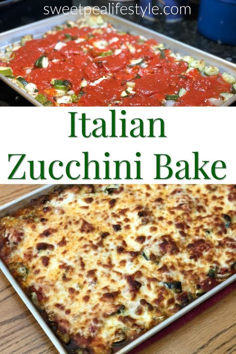 Busy Weeknight Meals, Easy Dinner Side Dishes, Dinner Side Dish Recipes, Italian Zucchini, Tartiflette Recipe, Zucchini Bake, Zucchini Casserole, Dinner Side, Dinner Side Dishes